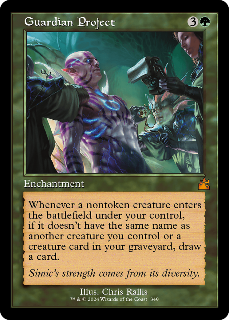 Guardian Project (Retro Frame) [Ravnica Remastered] | Good Games Cannington