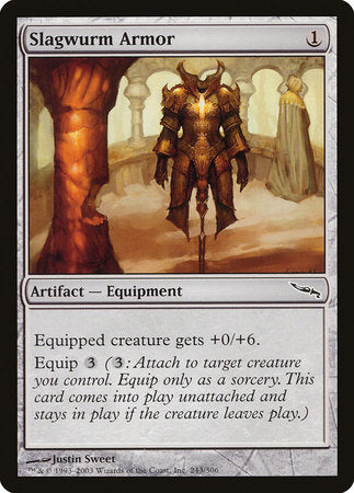 Slagwurm Armor [Mirrodin] | Good Games Cannington