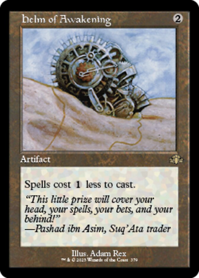 Helm of Awakening (Retro) [Dominaria Remastered] | Good Games Cannington