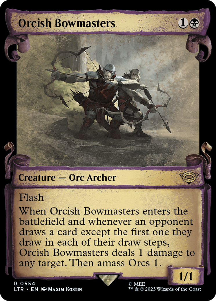 Orcish Bowmasters [The Lord of the Rings: Tales of Middle-Earth Showcase Scrolls] | Good Games Cannington