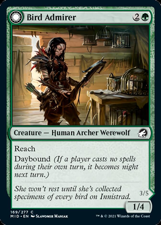 Bird Admirer // Wing Shredder [Innistrad: Midnight Hunt] | Good Games Cannington