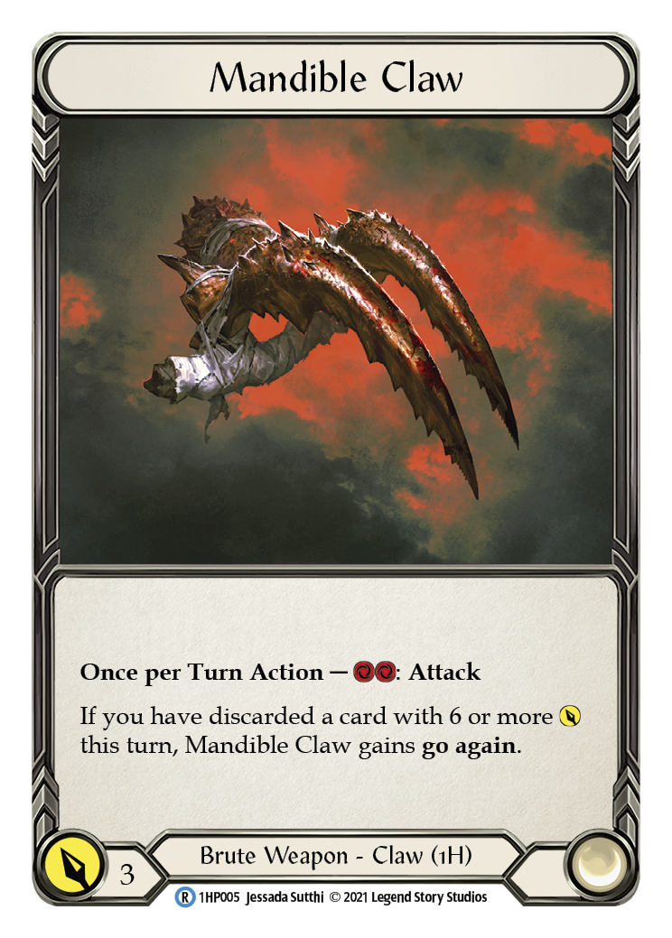 Mandible Claw (Right) [1HP005] | Good Games Cannington