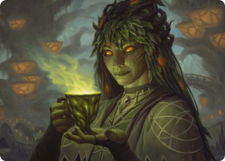Dina, Soul Steeper Art Card [Strixhaven: School of Mages Art Series] | Good Games Cannington