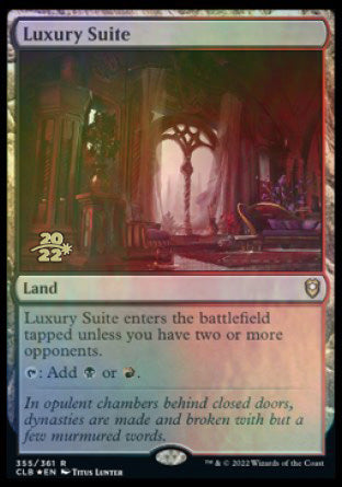 Luxury Suite [Commander Legends: Battle for Baldur's Gate Prerelease Promos] | Good Games Cannington