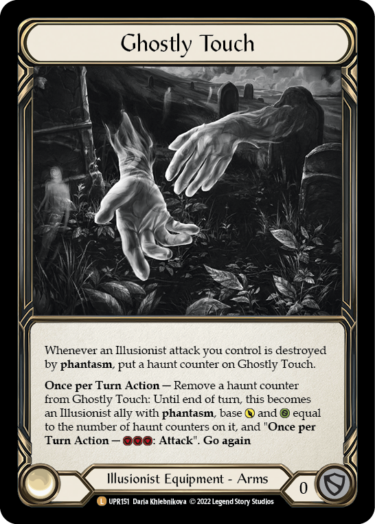 Ghostly Touch [UPR151] (Uprising)  Rainbow Foil | Good Games Cannington