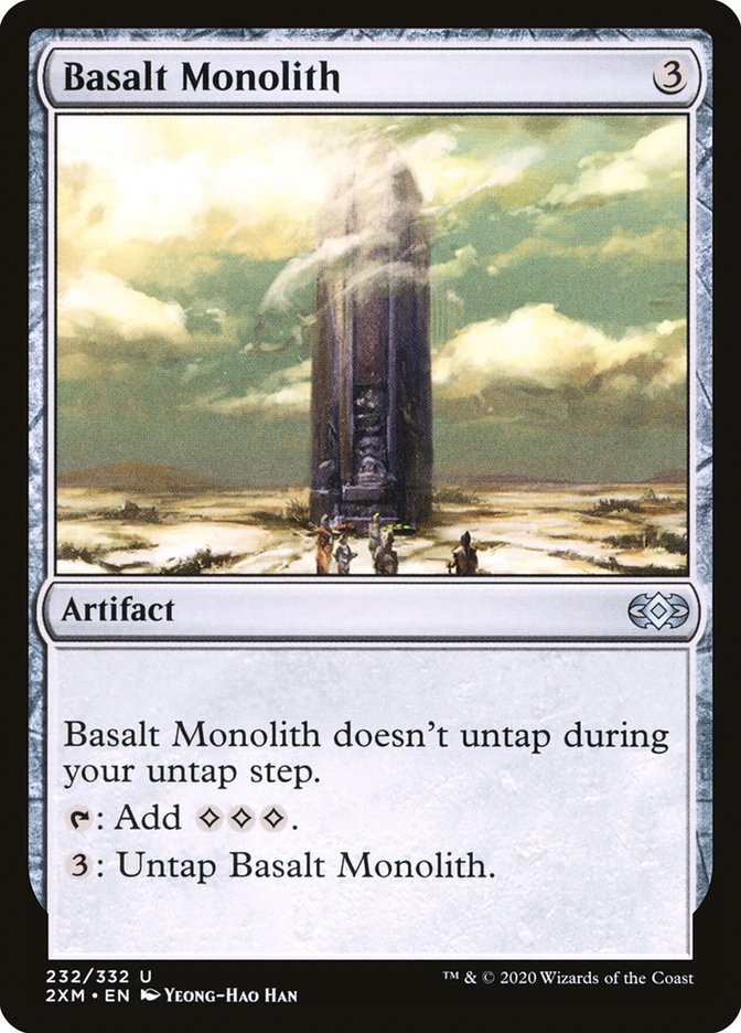 Basalt Monolith [Double Masters] | Good Games Cannington