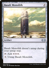 Basalt Monolith [Double Masters] | Good Games Cannington