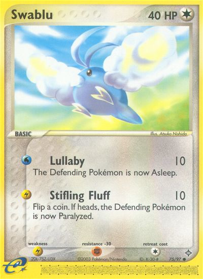 Swablu (75/97) [EX: Dragon] | Good Games Cannington