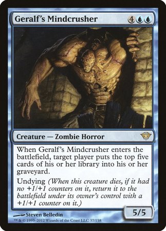 Geralf's Mindcrusher [Dark Ascension] | Good Games Cannington