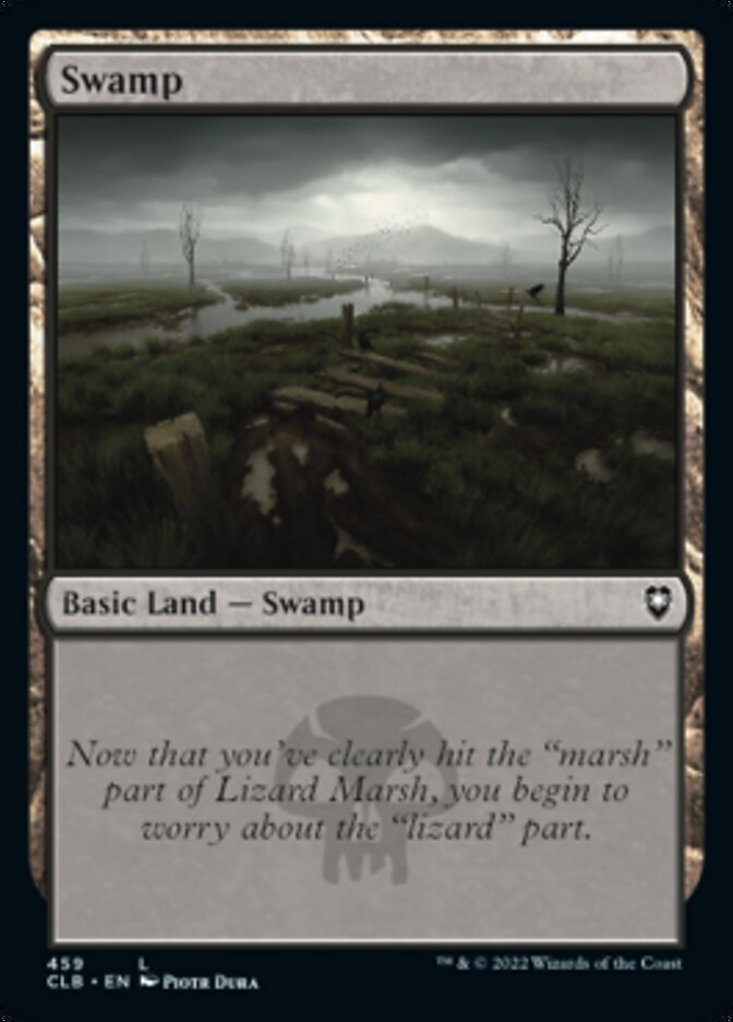 Swamp (459) [Commander Legends: Battle for Baldur's Gate] | Good Games Cannington