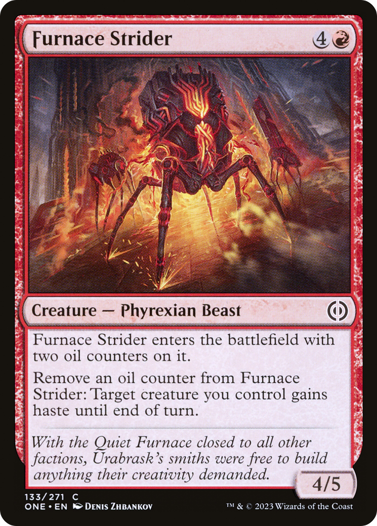Furnace Strider [Phyrexia: All Will Be One] | Good Games Cannington