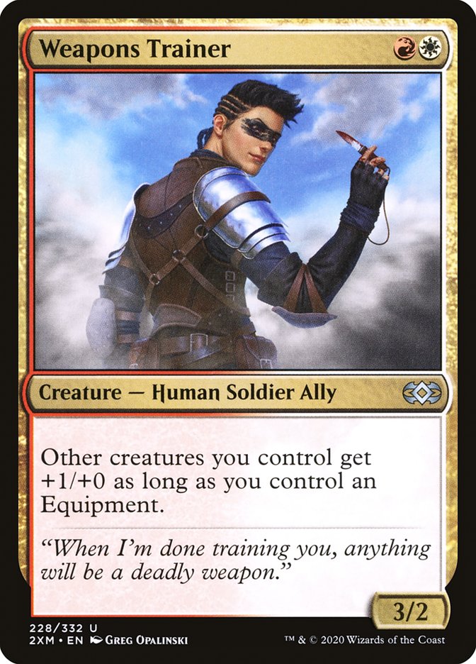 Weapons Trainer [Double Masters] | Good Games Cannington