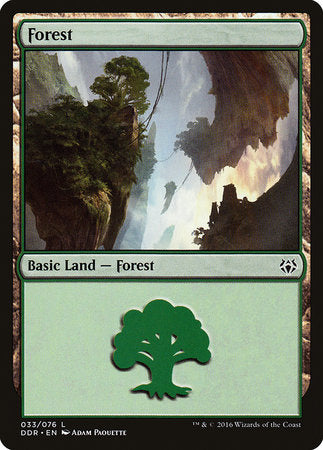 Forest (33) [Duel Decks: Nissa vs. Ob Nixilis] | Good Games Cannington