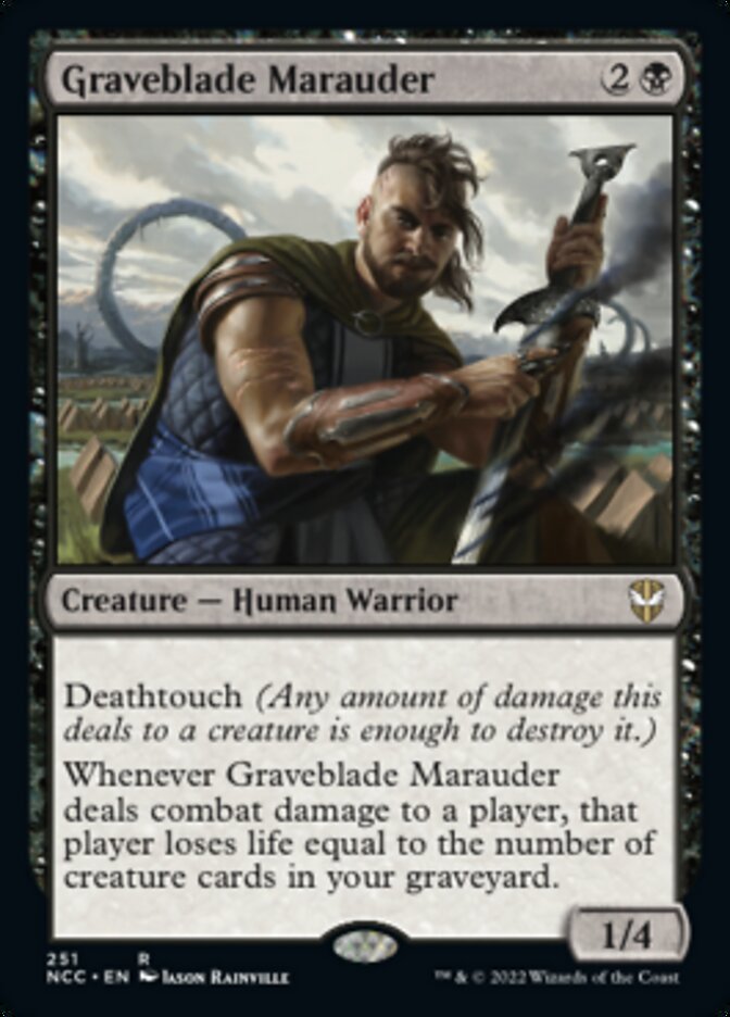 Graveblade Marauder [Streets of New Capenna Commander] | Good Games Cannington