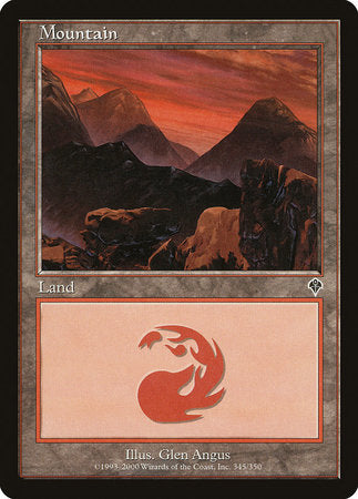 Mountain (345) [Invasion] | Good Games Cannington