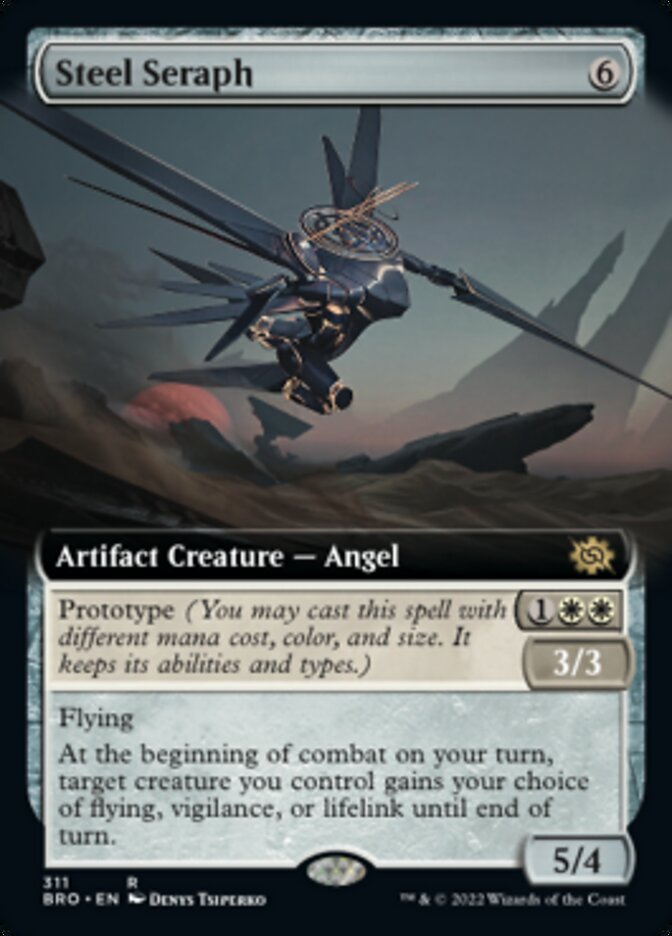 Steel Seraph (Extended Art) [The Brothers' War] | Good Games Cannington