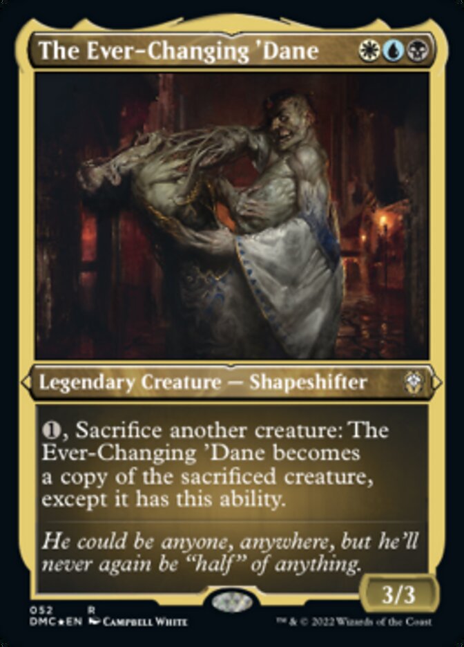 The Ever-Changing 'Dane (Foil Etched) [Dominaria United Commander] | Good Games Cannington