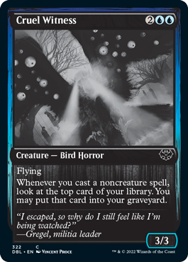 Cruel Witness [Innistrad: Double Feature] | Good Games Cannington