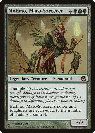 Molimo, Maro-Sorcerer [Duels of the Planeswalkers] | Good Games Cannington