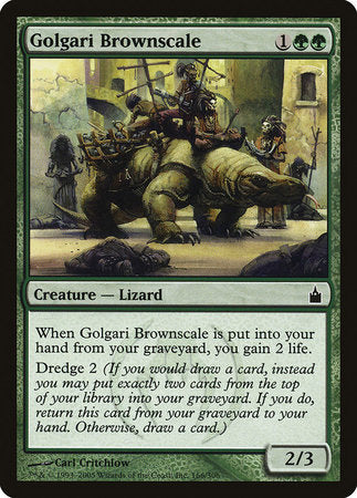 Golgari Brownscale [Ravnica: City of Guilds] | Good Games Cannington