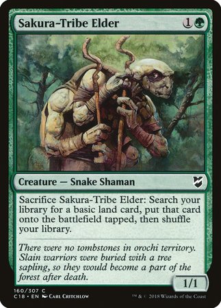 Sakura-Tribe Elder [Commander 2018] | Good Games Cannington