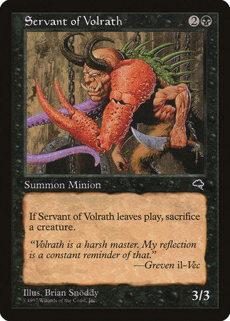 Servant of Volrath [Tempest] | Good Games Cannington