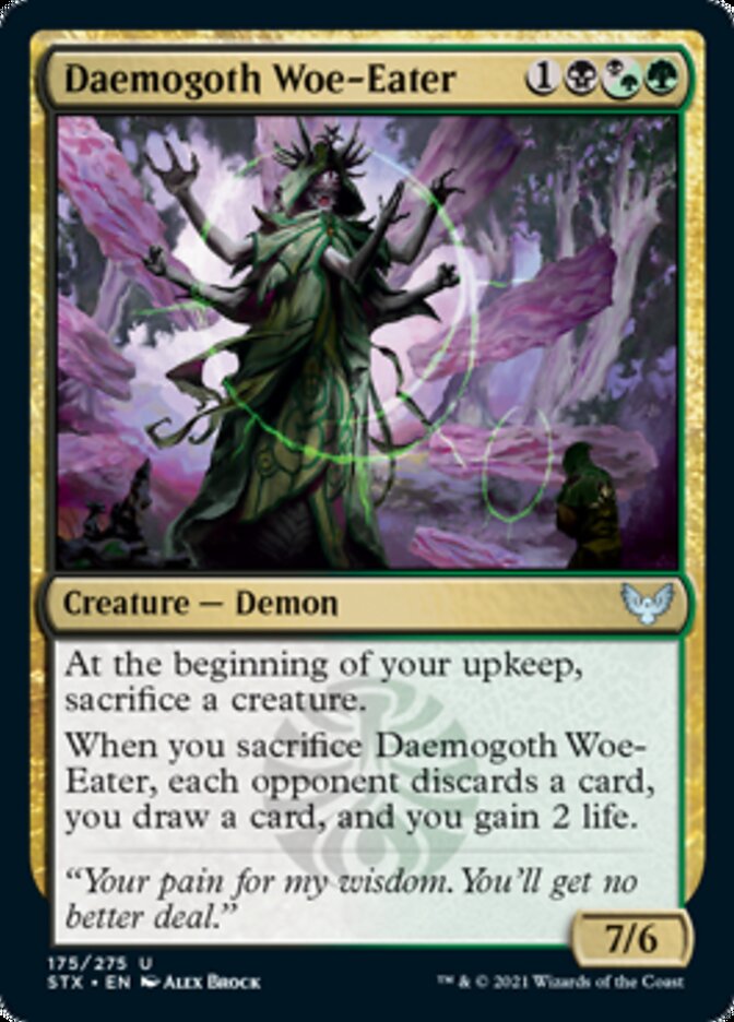 Daemogoth Woe-Eater [Strixhaven: School of Mages] | Good Games Cannington
