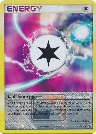 Call Energy (92/100) (League Promo) [Diamond & Pearl: Majestic Dawn] | Good Games Cannington