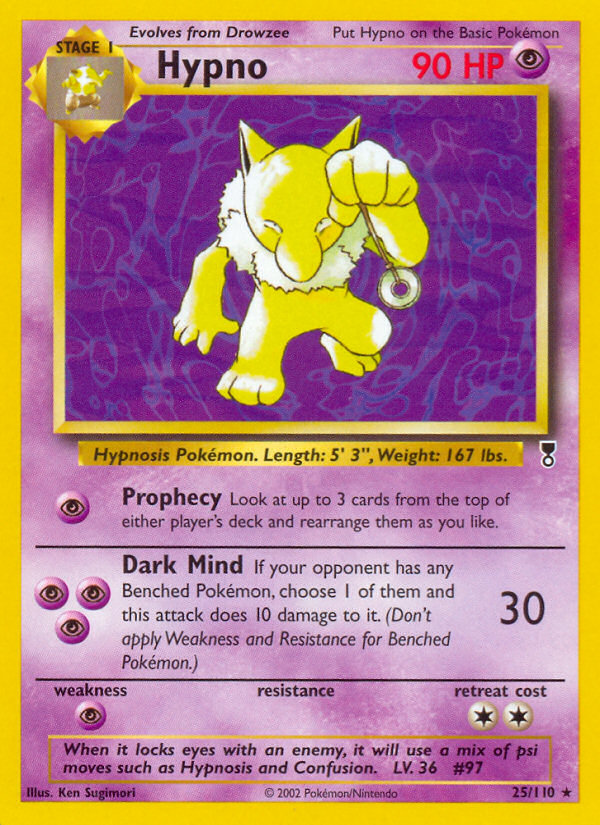 Hypno (25/110) [Legendary Collection] | Good Games Cannington
