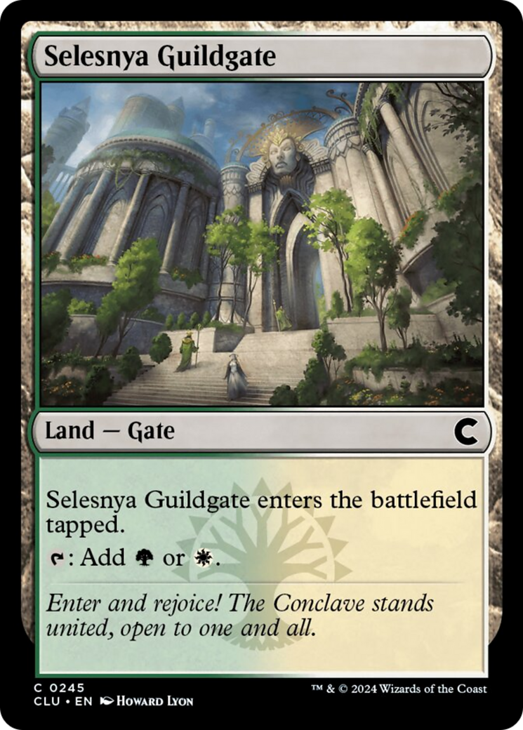 Selesnya Guildgate [Ravnica: Clue Edition] | Good Games Cannington