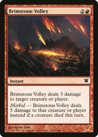 Brimstone Volley [Innistrad] | Good Games Cannington
