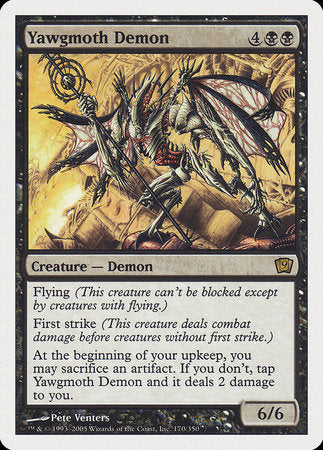 Yawgmoth Demon [Ninth Edition] | Good Games Cannington