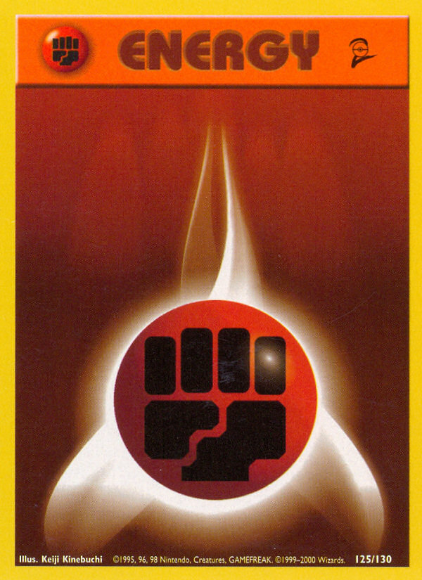 Fighting Energy (125/130) [Base Set 2] | Good Games Cannington