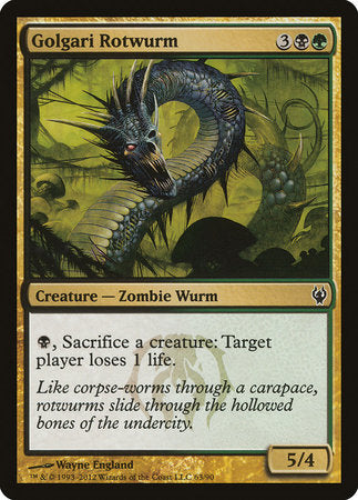 Golgari Rotwurm [Duel Decks: Izzet vs. Golgari] | Good Games Cannington