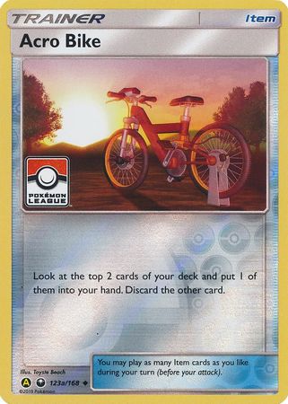 Acro Bike (123a/168) (League Promo) [Sun & Moon: Celestial Storm] | Good Games Cannington