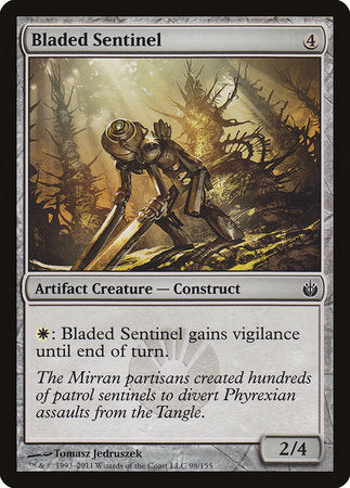 Bladed Sentinel [Mirrodin Besieged] | Good Games Cannington