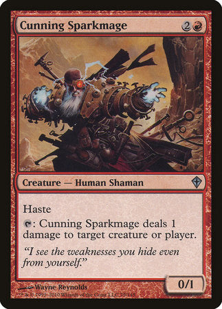 Cunning Sparkmage [Worldwake] | Good Games Cannington