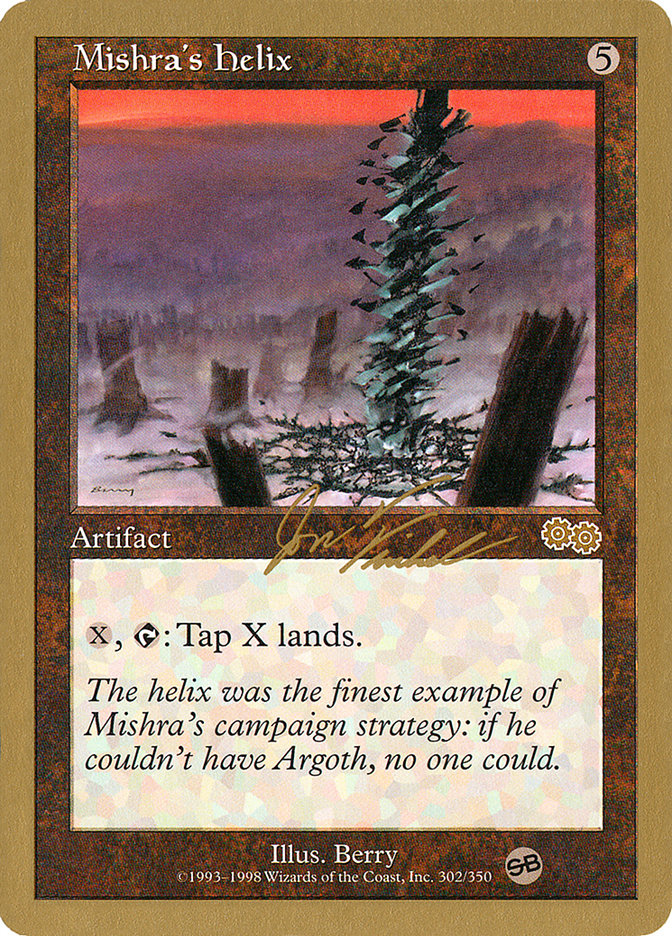Mishra's Helix (Jon Finkel) (SB) [World Championship Decks 2000] | Good Games Cannington