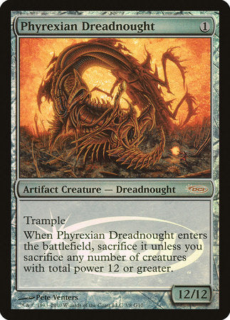 Phyrexian Dreadnought [Judge Gift Cards 2010] | Good Games Cannington