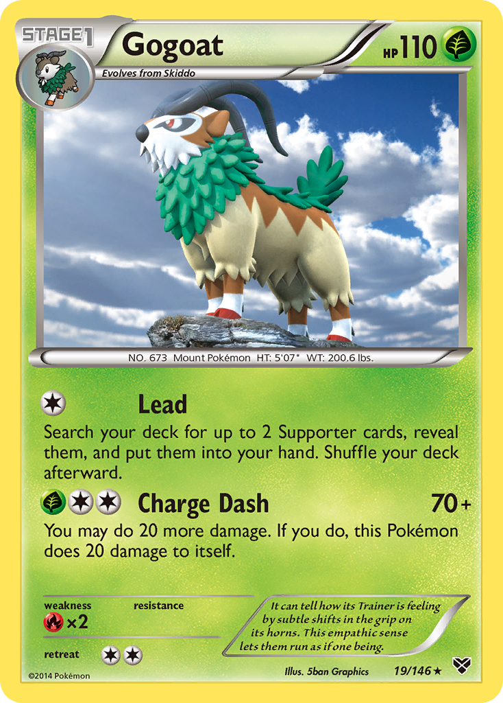 Gogoat (19/146) [XY: Base Set] | Good Games Cannington