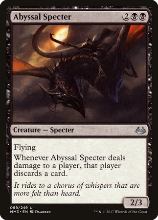 Abyssal Specter [Modern Masters 2017] | Good Games Cannington