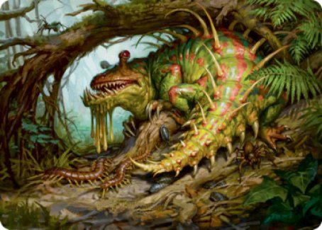 Blex, Vexing Pest Art Card [Strixhaven: School of Mages Art Series] | Good Games Cannington