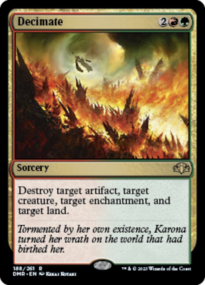 Decimate [Dominaria Remastered] | Good Games Cannington