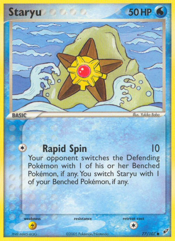 Staryu (77/107) [EX: Deoxys] | Good Games Cannington