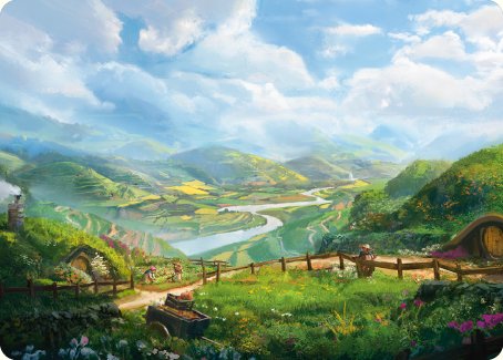 Plains Art Card [The Lord of the Rings: Tales of Middle-earth Art Series] | Good Games Cannington