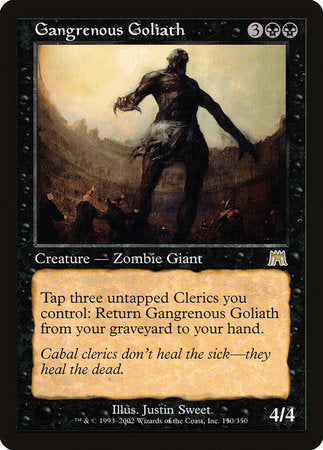 Gangrenous Goliath [Onslaught] | Good Games Cannington