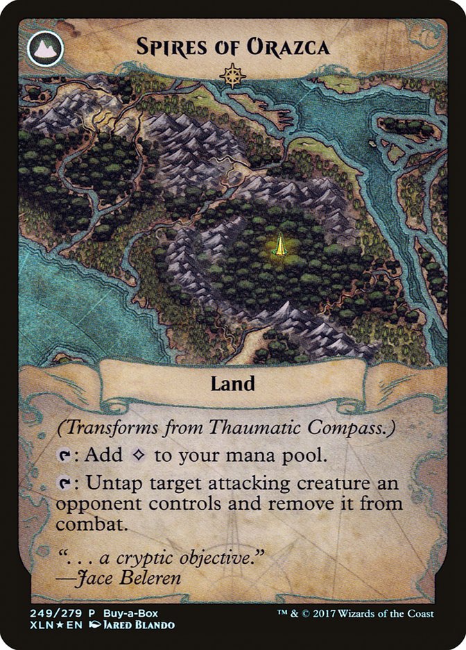 Thaumatic Compass // Spires of Orazca (Buy-A-Box) [Ixalan Treasure Chest] | Good Games Cannington