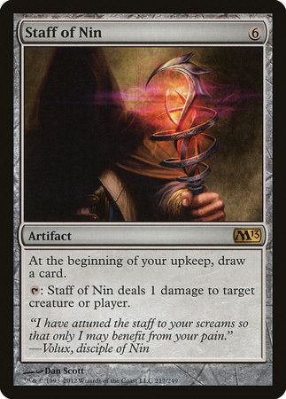 Staff of Nin [Magic 2013] | Good Games Cannington