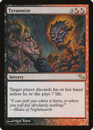 Tyrannize [Shadowmoor] | Good Games Cannington