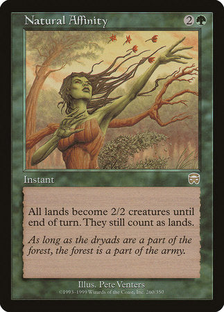 Natural Affinity [Mercadian Masques] | Good Games Cannington